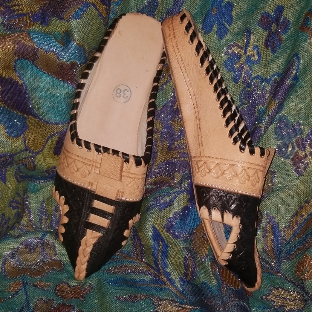 Moroccan Babouche handmade shoes